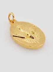 Twisted-Edge Medal 25mm – Saint Joseph