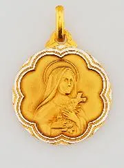 St Theresa & St Christopher Medal
