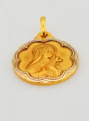St Theresa & St Christopher Medal