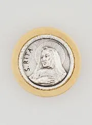 St. Rita Auto Badge Magnet – 22mm
