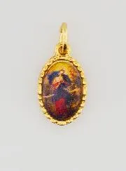 15mm Twisted-Edge Medal – Mary Who Unties Knots
