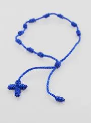 One Decade Rope Bracelet – Blue