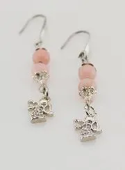Guardian Angel Opal Earrings – Silvery