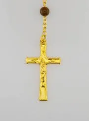 Natural Stone Rosary – Tiger’s Eye