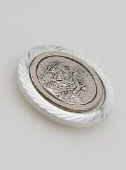 Saint Christopher Car Badge Magnet – 35mm