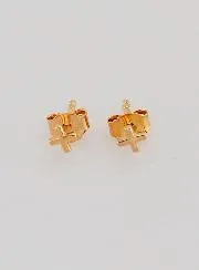 Square Cross Earrings