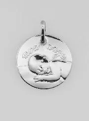 Silver Christening Medal – My Angel