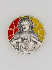 Car Badge Magnet – Sacred Heart of Jesus