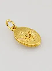 Twisted-Edge Medal 15mm – Padre Pio