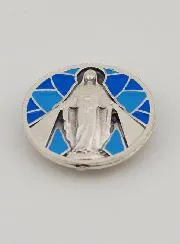 Enamel Car Magnet - Miraculous Virgin