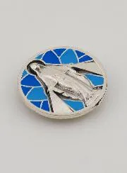 Enamel Car Magnet - Miraculous Virgin