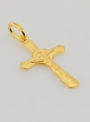 Gold-Plated St Benedict’s Cross Pendant – 22mm