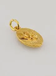 Twisted-Edge Medal 15mm – Guardian Angel