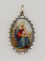 Twisted-Edge Medal 25mm – Saint Anne