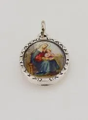 Twisted-Edge Medal 25mm – Saint Anne