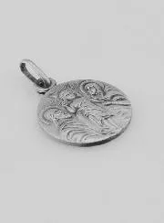 Silver Holy Family Medal – 17mm