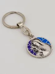 Saint Therese Enamel Keyring