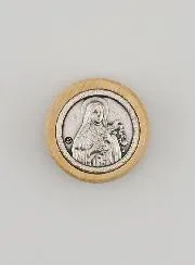 St Therese Car Badge Magnet - 22mm
