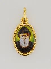 Twisted-Edge Medal 15mm – Saint Charbel