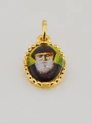 Twisted-Edge Medal 15mm – Saint Charbel