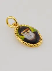Twisted-Edge Medal 15mm – Saint Charbel