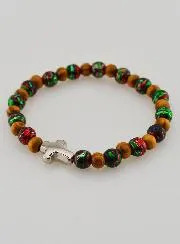 Children’s Bracelet with Cross – Black