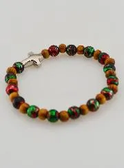 Children’s Bracelet with Cross – Black