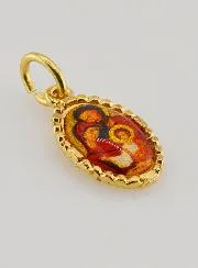Twisted-Edge Medal 15mm – Holy Family