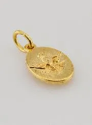 Twisted-Edge Medal 15mm – Holy Spirit