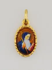 Twisted-Edge Medal 15mm – Saint Benedict