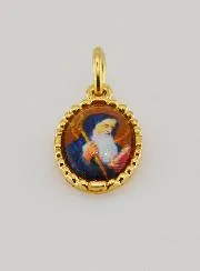 Twisted-Edge Medal 15mm – Saint Benedict