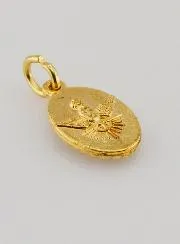 Twisted-Edge Medal 15mm – Saint Benedict