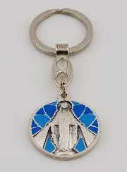 Miraculous Virgin Enamel Keyring