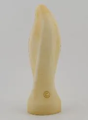 Painted Alabaster Statue of the Virgin Mary and Child – 12cm