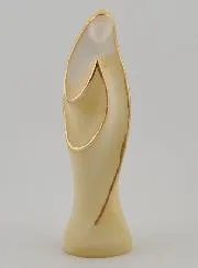 Modern Alabaster Statue of the Virgin Mary – 12cm