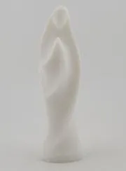 Modern Alabaster Statue of the Virgin Mary – 12cm