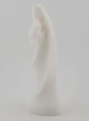 Alabaster Statue of the Virgin and Child – 12cm