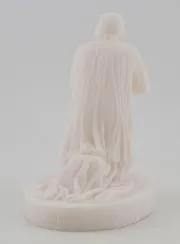 Alabaster Statue of the Holy Curé of Ars – 12cm