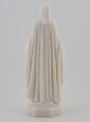 Statue of the Miraculous Virgin with Golden Rays – 17cm