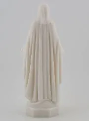 Statue of the Miraculous Virgin with Golden Rays – 23cm