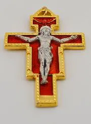 St Damien’s Cross – Red