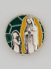 Car Badge Magnet – Apparitions at Lourdes
