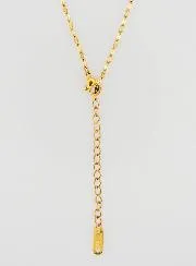 Golden Sequin Link Chain - 60cm