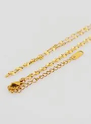 Golden Sequin Link Chain - 60cm