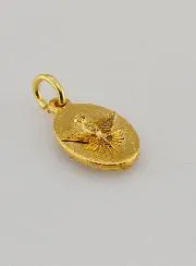 Twisted-Edge Medal 15mm – Saint Raphael the Archangel