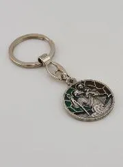 Saint Christopher Enamel Keyring