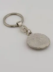 Saint Michael the Archangel Enamel Keyring