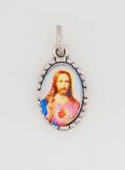 Twisted-Edge Medal 15mm – Sacred Heart