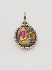 Twisted-Edge Medal 15mm – Saint Raphael the Archangel