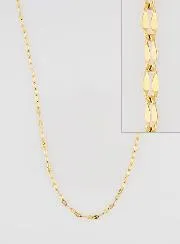 Golden Sequin Link Chain - 50cm